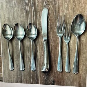 VTG 7 pcs Reed and Barton Rebacraft Old Lexington